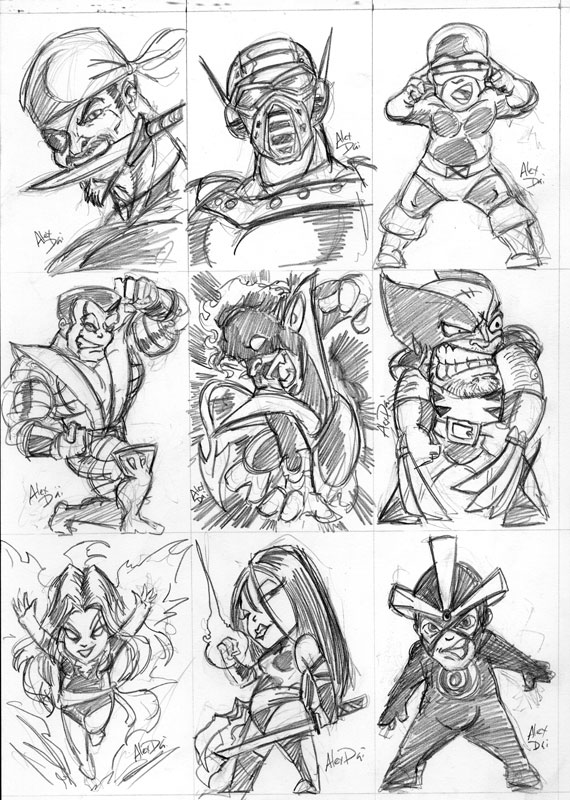 Sketch Cards 3