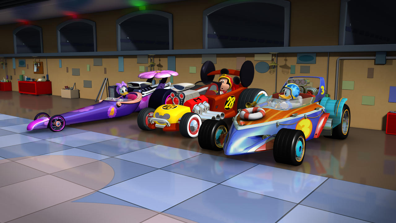 mickey roadster racers by LightReading2 on DeviantArt