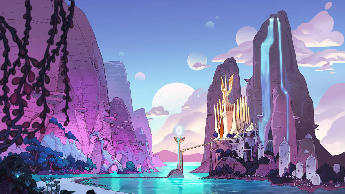 Castle Moon Rampart Castle Bright Moon by LightReading2 on DeviantArt