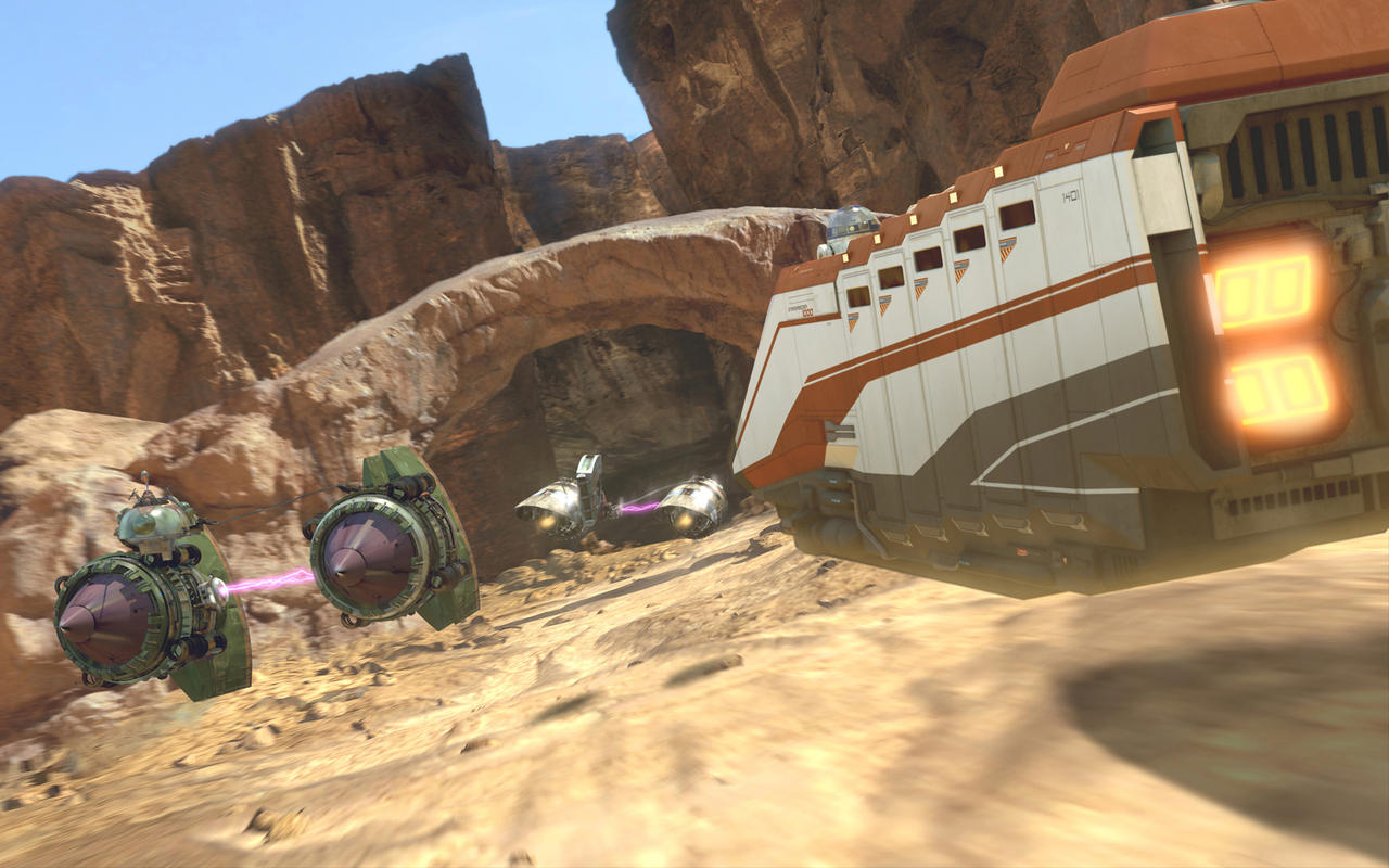 Star Wars Star Tours Tatooine Pod Race By LightReading2 On DeviantArt star-wars-star-tours-tatooine-pod-race-by-lightreading2-on-deviantart