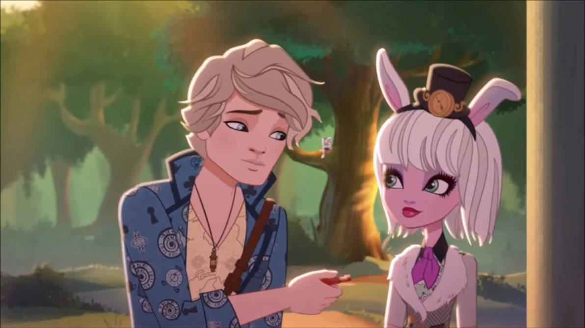 Alice son and white rabbit daughter by LightReading2 on DeviantArt