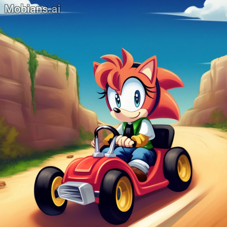 Robby The Rascal Deviantart Rosy the rascal making the turn by LightReading2 on DeviantArt