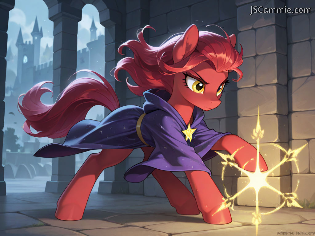 Ruby Rocket Model Ruby Rocket cast a spell by LightReading2 on DeviantArt