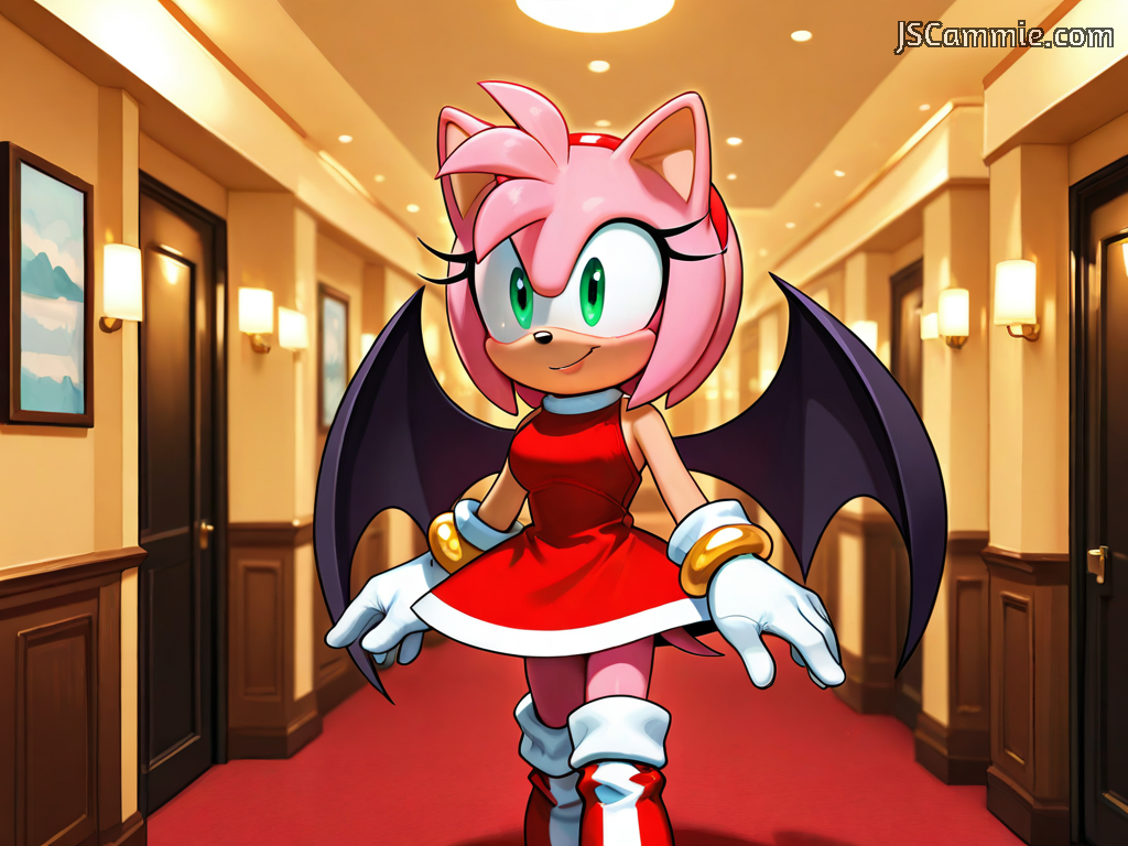 Amy Bat Rabb amy the bat in hotel hallway by LightReading2 on DeviantArt