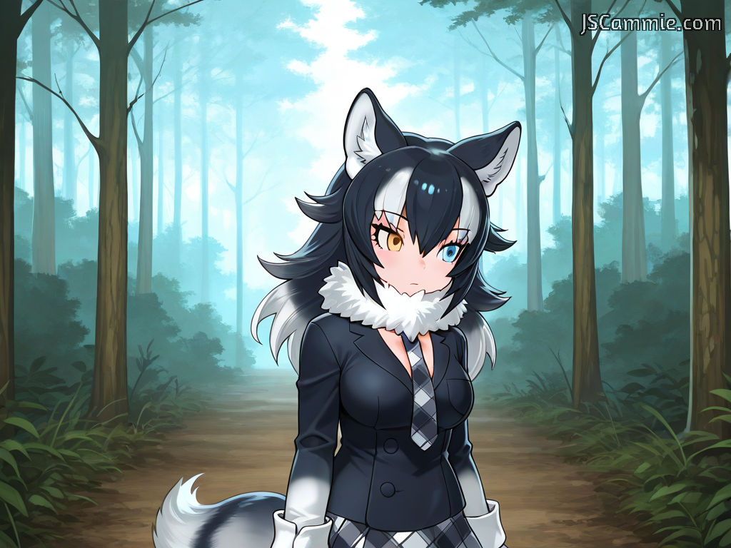Gray Wolf Kemono Friends by LightReading2 on DeviantArt