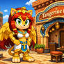 Fatina at Tangierine cafe 2