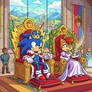 King Sonic And Queen Sally gemini