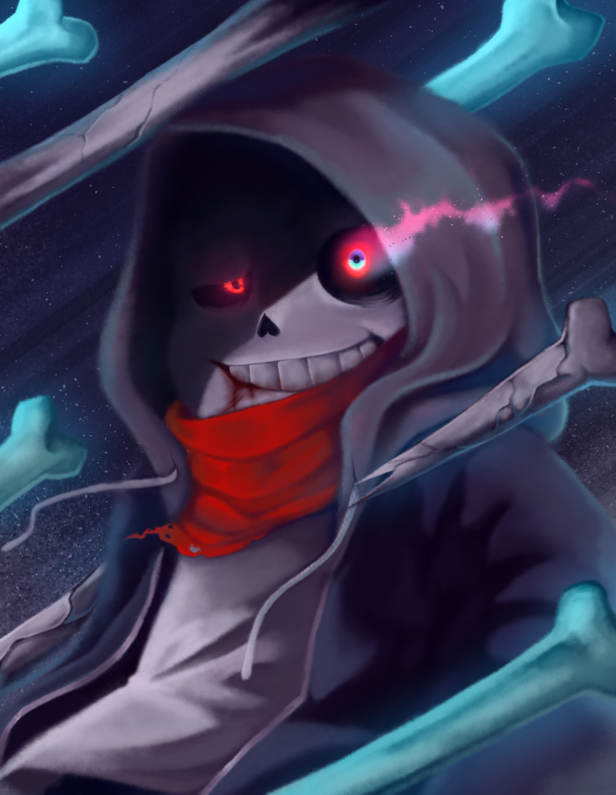 Dust!Sans - Undertale Fanart:. by Mersh-Mellow on DeviantArt