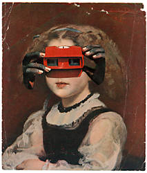 The girl and the viewmaster