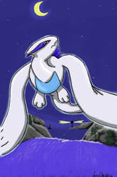 Lugia in the Night