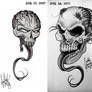 Skull Tattoo- Then and Now