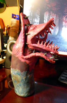 Sculpture- Beetlejuice Sandworm WIP