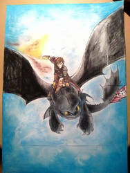 Hiccup and Toothless