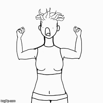 Muscle Woman GIF by DayeMeg on DeviantArt Muscle Woman GIF by DayeMeg on DeviantArt