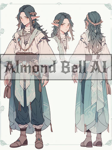 Soft Teal Elven Adopt