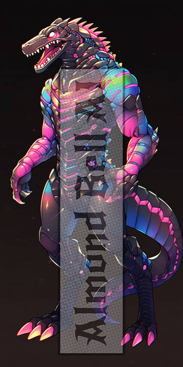 Opalescent Reptile Robot Adopt