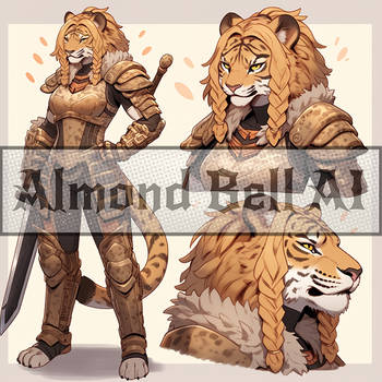 Fantasy Tigress Knight Adopt