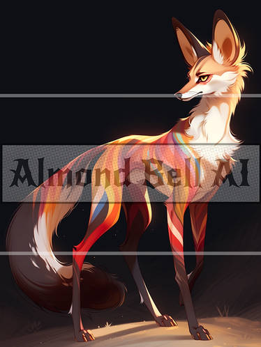 Banded Fantasy Vulpine Adopt