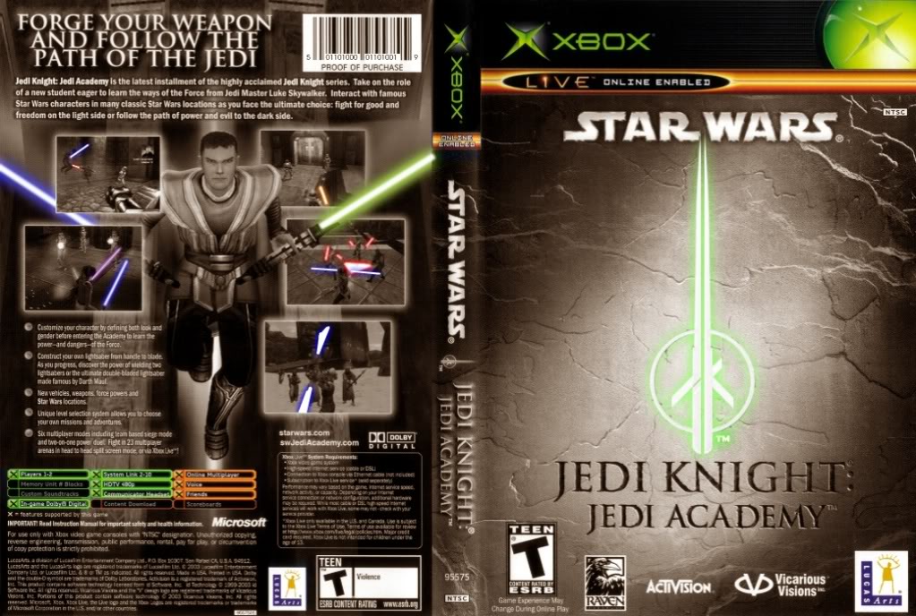 Jedi Academy Coverart Recolor