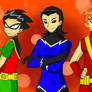 3 Titan Hoties!!!Aqualad,Speedy and Robin!!