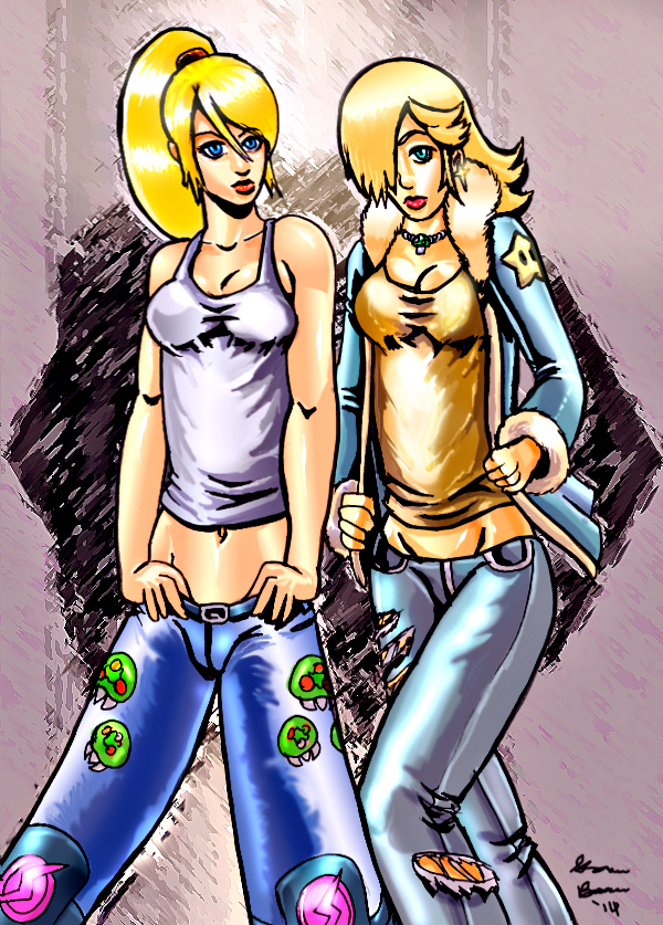 Nintendo Casuals-Samus and Rosalina