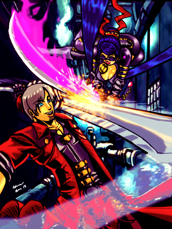 Instant Gaming - Dante x Bayonetta, best crossover!