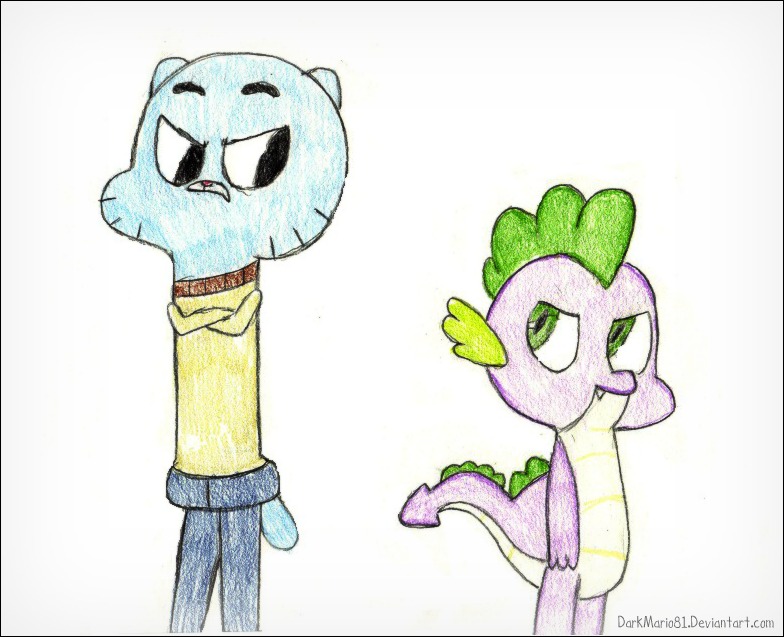 pony and gumball fighting by awesomegumball on DeviantArt