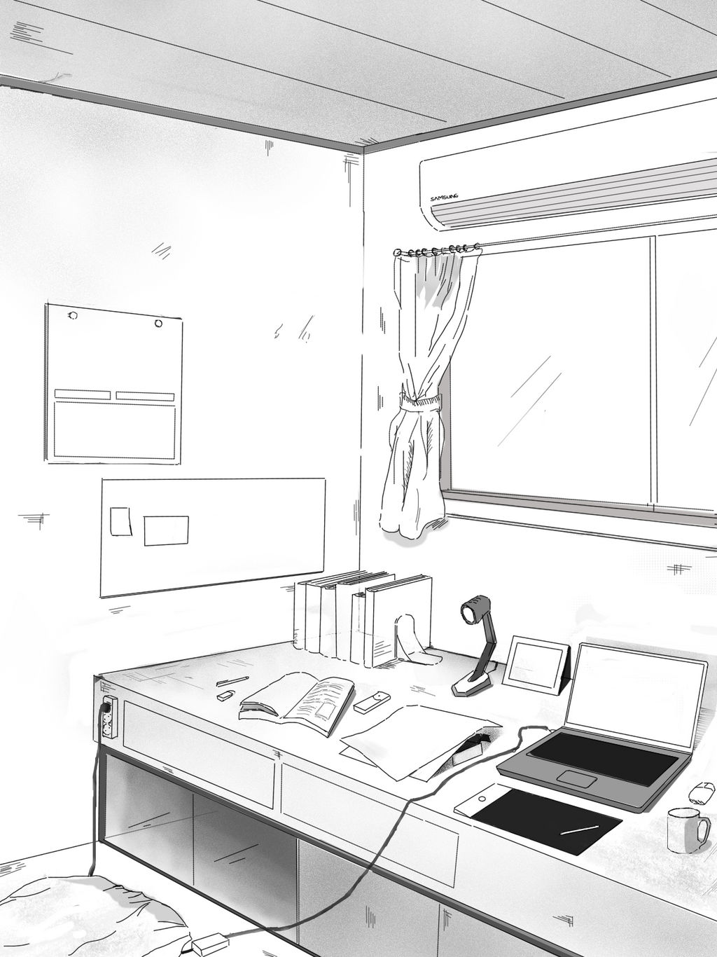 Room in Manga by araisen on DeviantArt