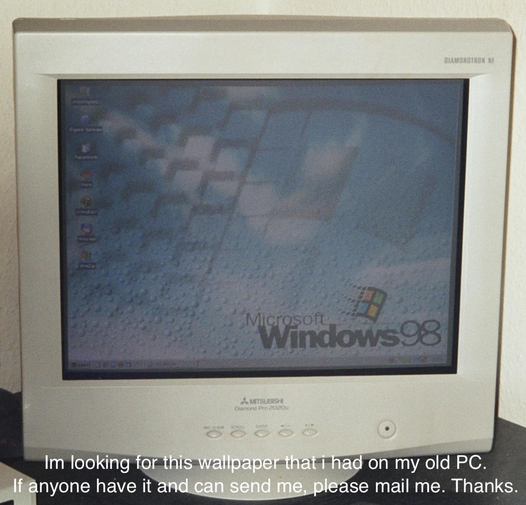 Windows 98 Wallpaper on my old PC. by jotro2016 on DeviantArt
