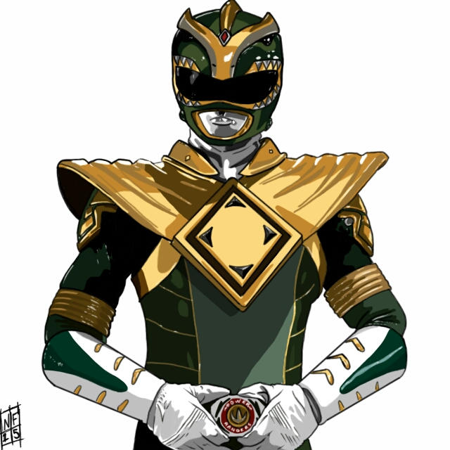 Python Green Ranger's Go, Green Ranger, Go! by RaggedyManArt on DeviantArt