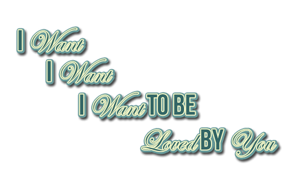 I Want Lyrics Png