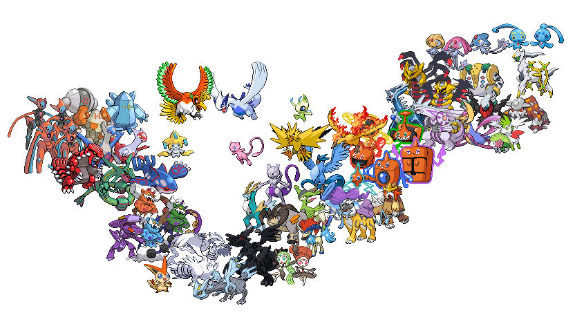 Legendary Pokemon by Starjamlegend on DeviantArt