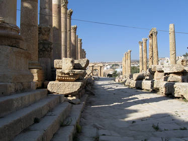 jerash cardo maximo