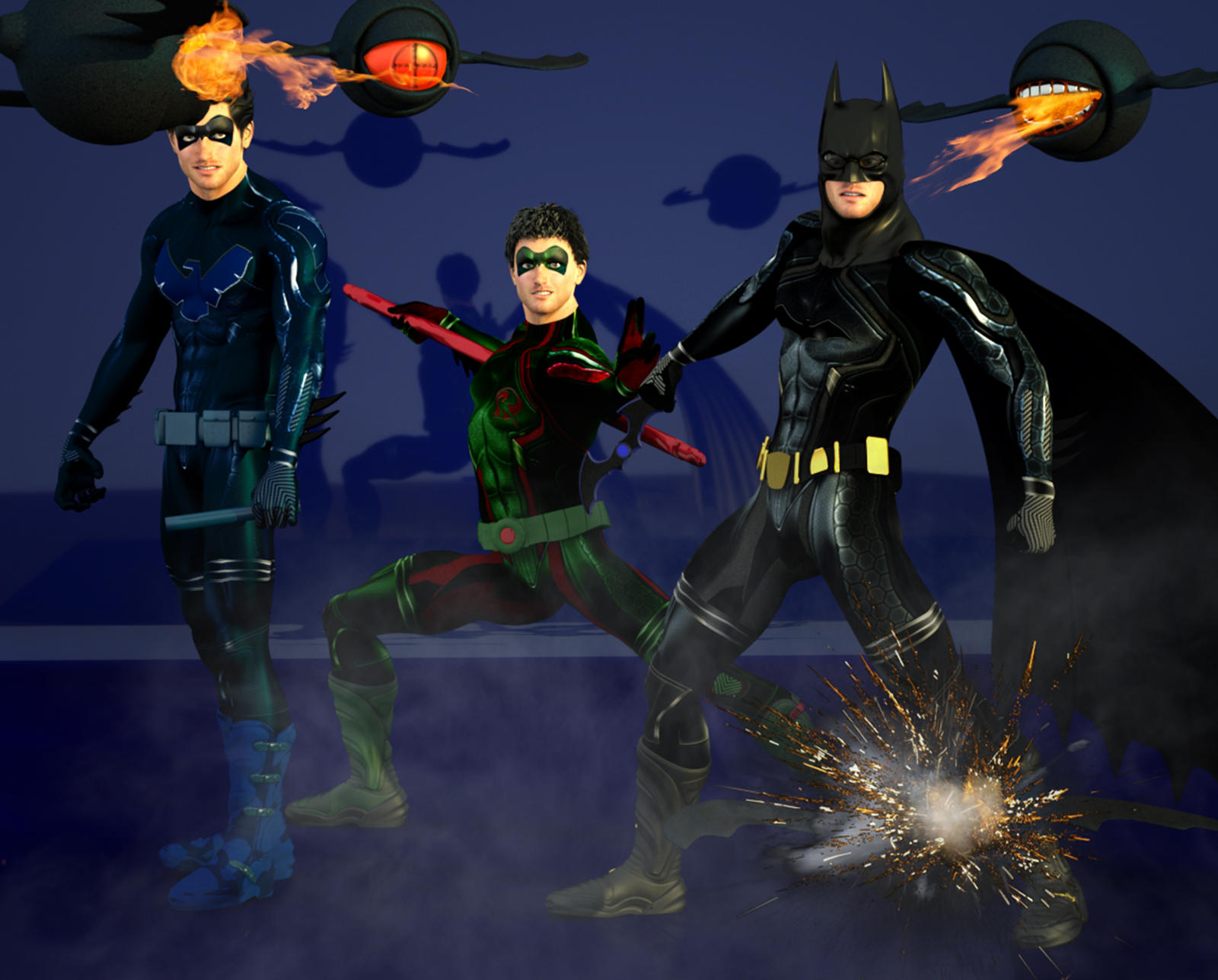 Bat family under attack