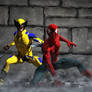 Spiderman and Wolverine