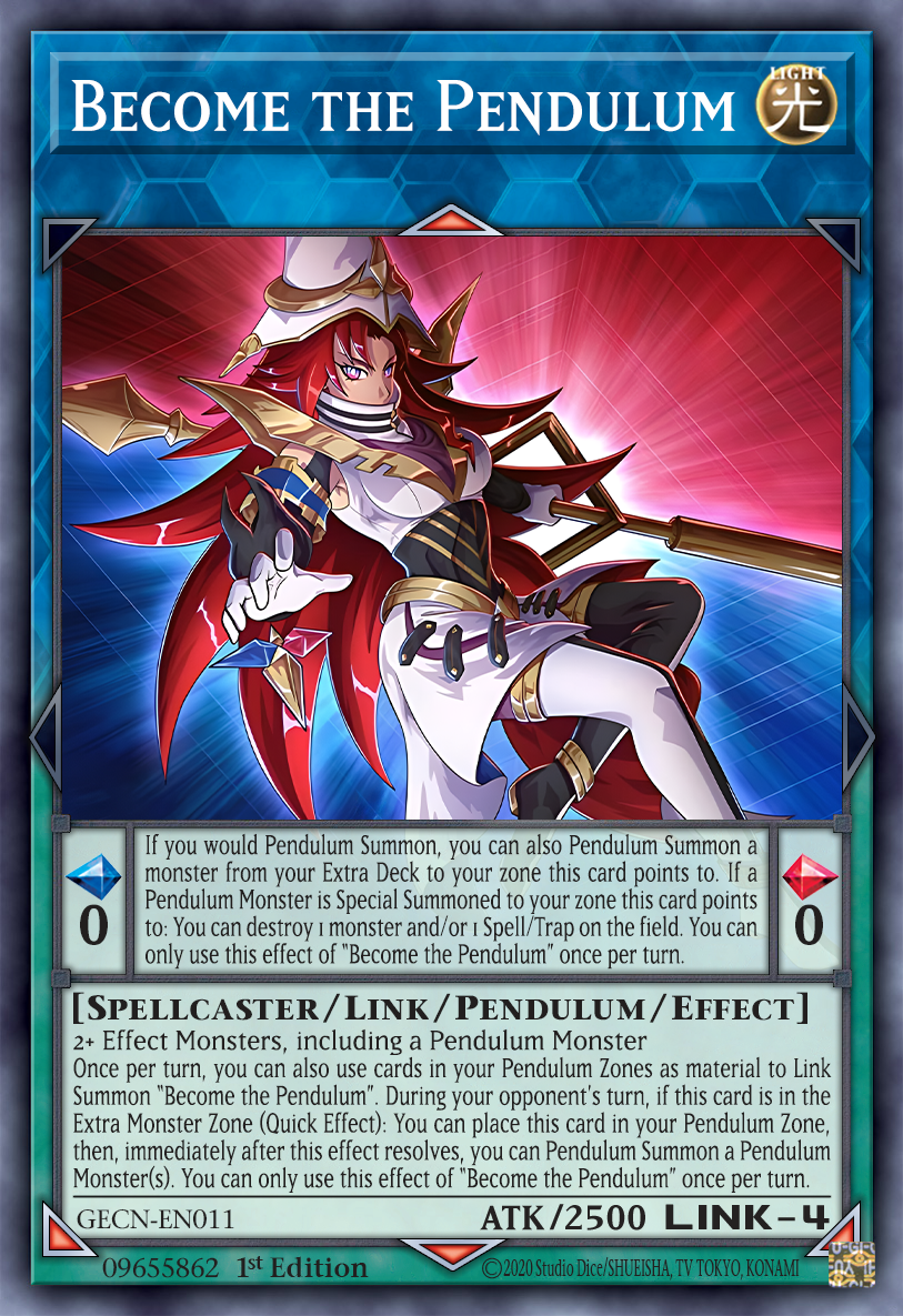 Deviantart Pendulum Peril Become the Pendulum (Custom) by GeckoYGO on DeviantArt