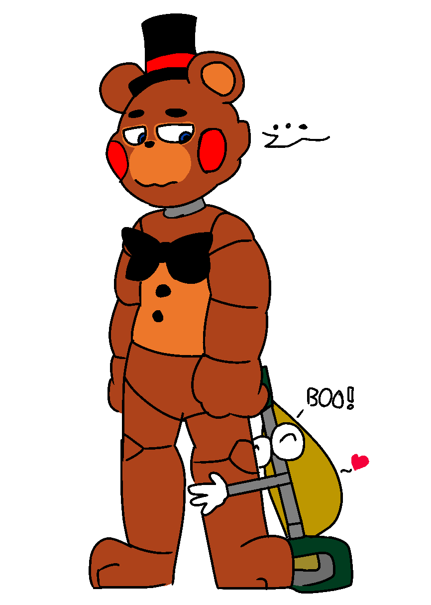 Toy Freddy x Mr Hugs by Alexthecat360 on DeviantArt