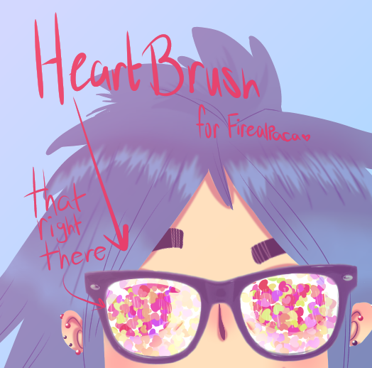Heart Brush (FireAlpaca) by LilyKatArtist