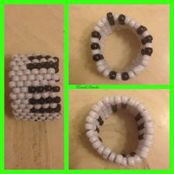 Piano kandi cuff