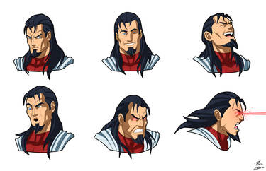 Steel Wolf expressions by Phil Cho