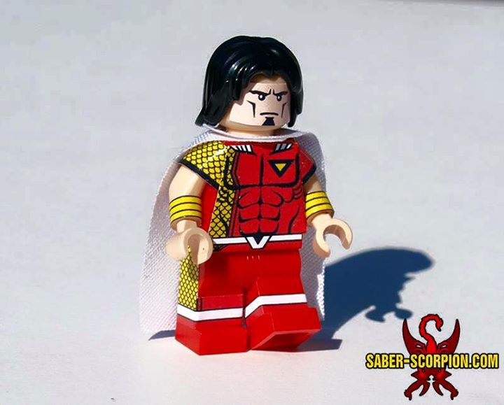 Steel Wolf minifig by Saber-Scorpion