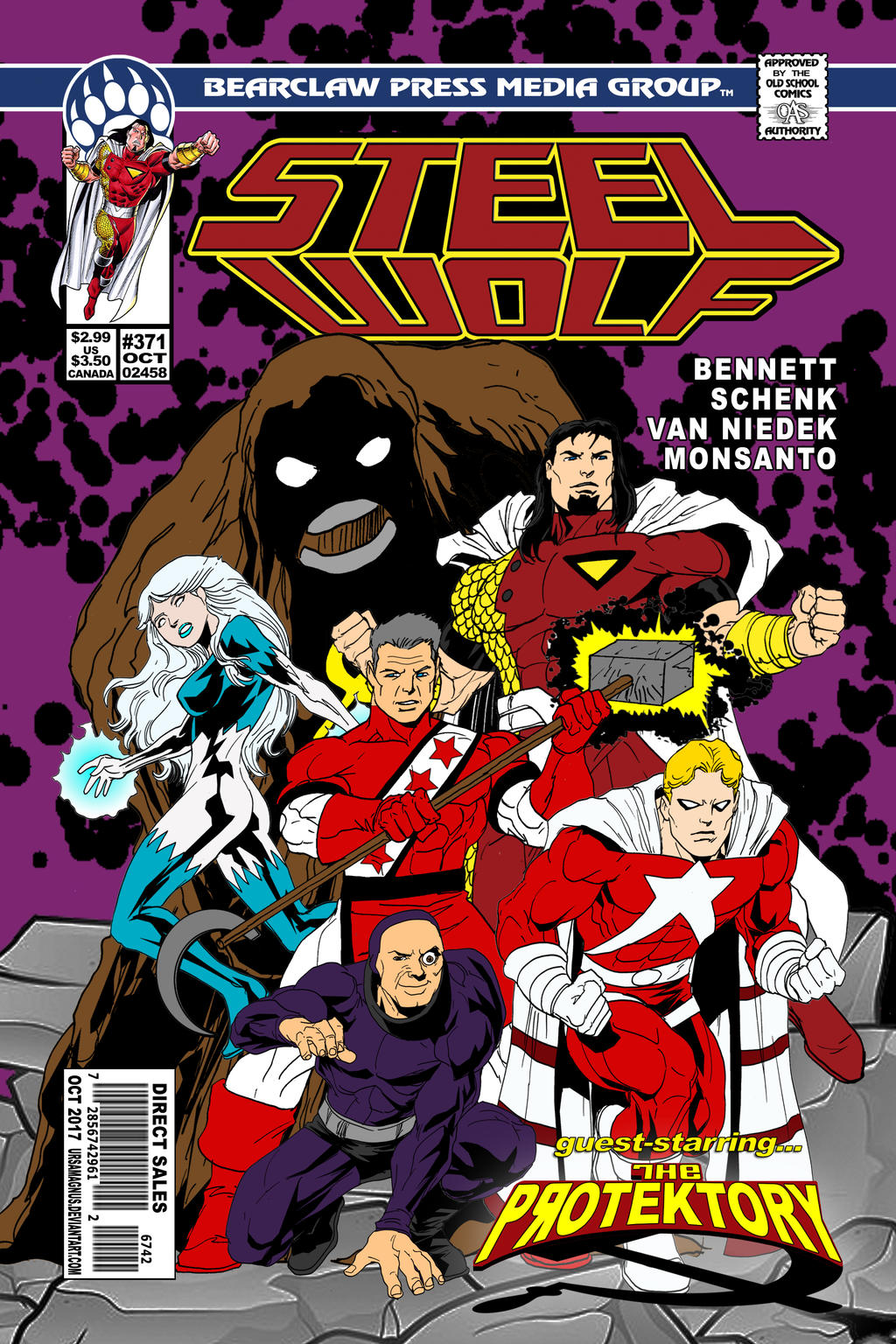 Steel Wolf #371 variant cover