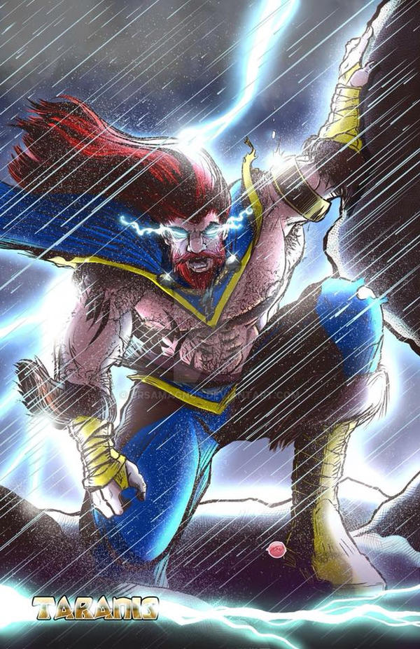 Taranis the Thunderlord by DonEdwards