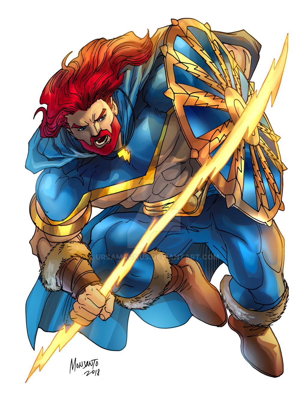 Taranis the Thunderlord by Gilbert Monsanto Take 2