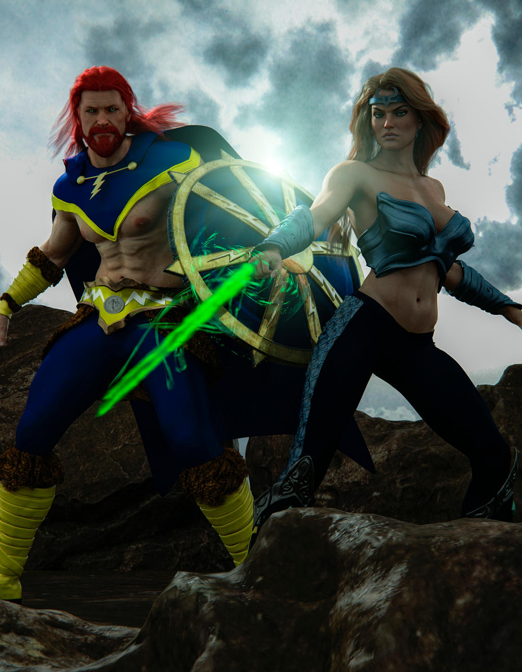 Taranis the Thunderlord and Dragonborn