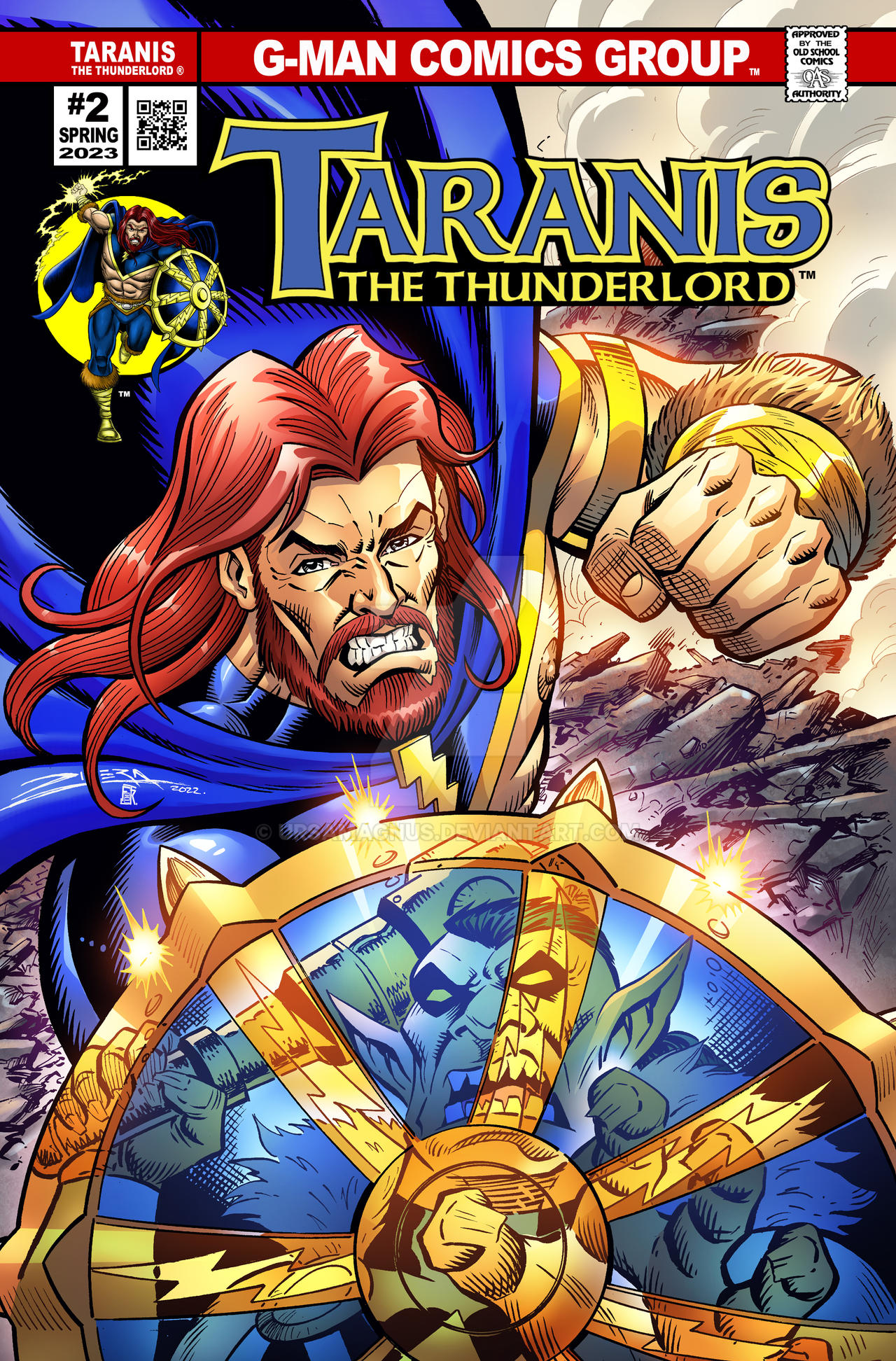 Taranis the Thunderlord #2 main cover