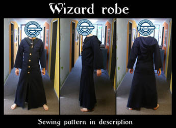 Wizard robe - Sewing pattern