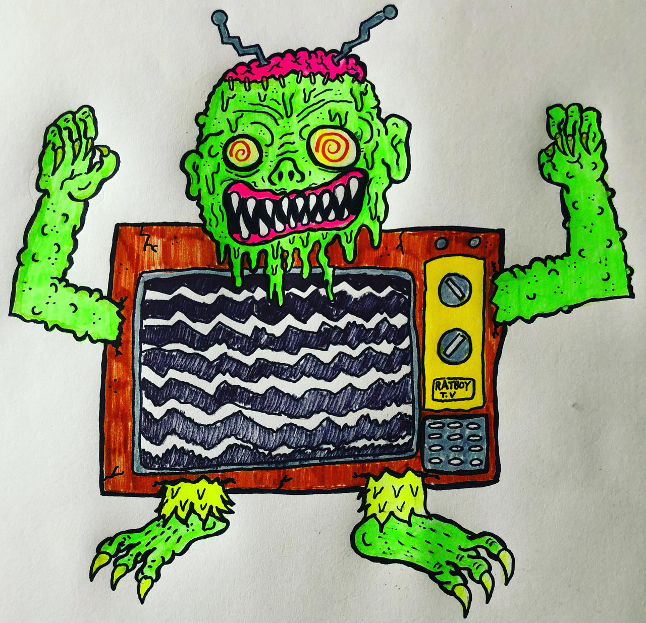 Static monster by Linztheratboy on DeviantArt