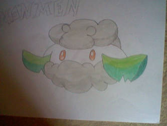 Pokemon Cottonee Draw