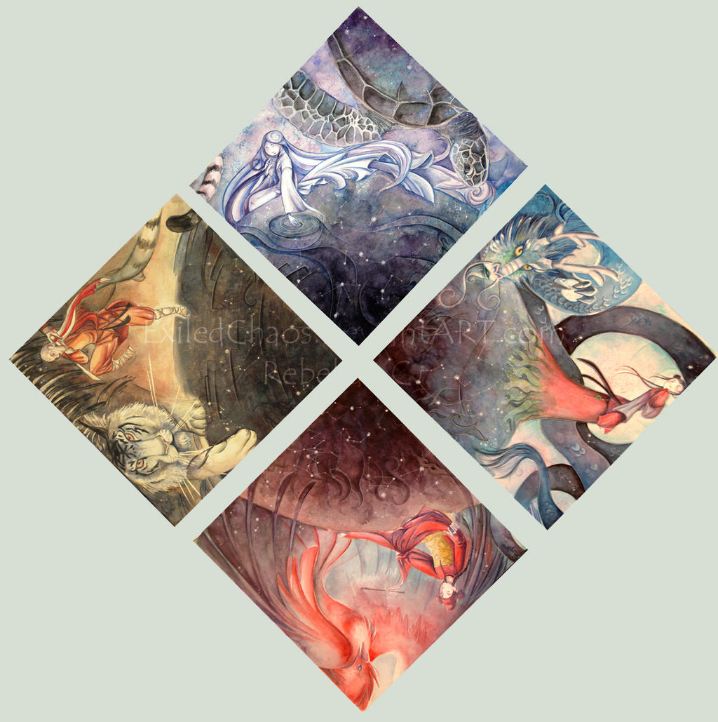 Draw 4 R Symbols 4 Symbols Combined by ExiledChaos on DeviantArt